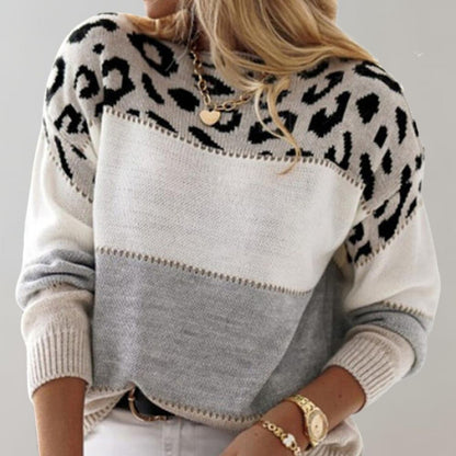 Damen Strickpullover Kurz Warm
