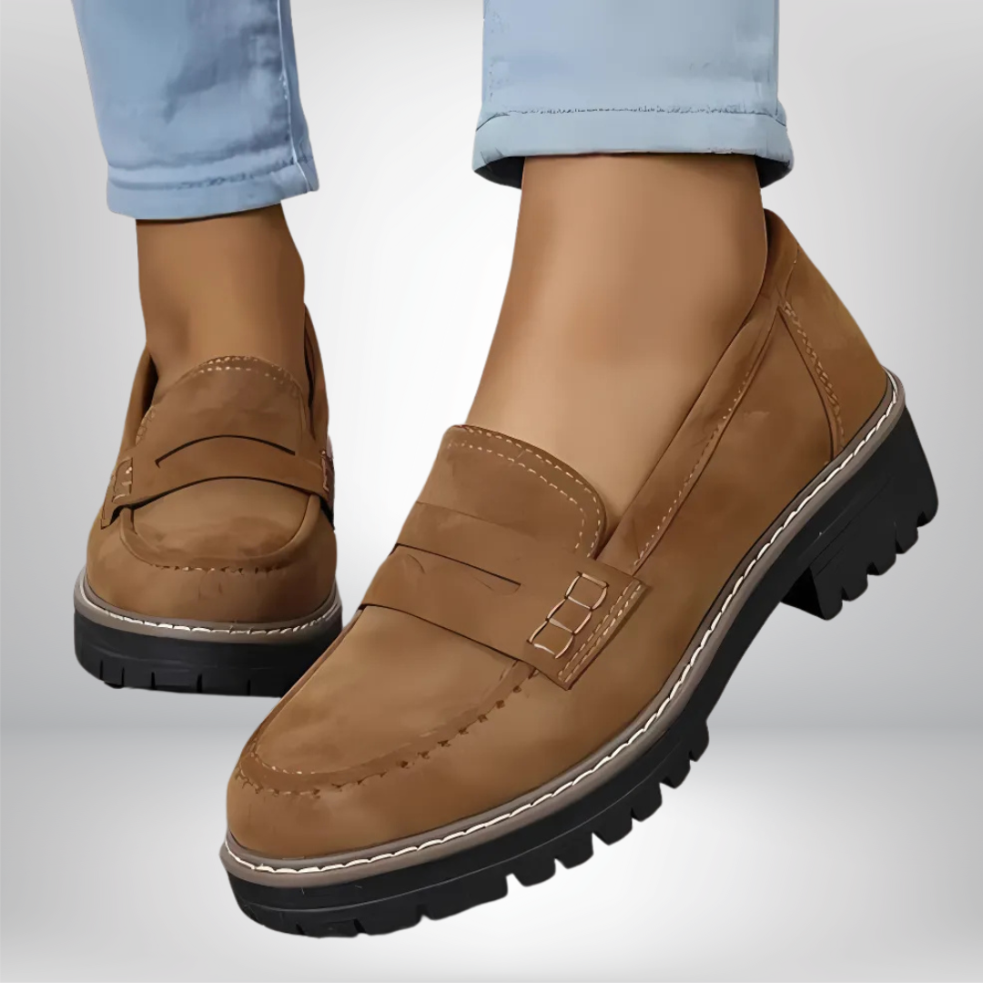 Damen Plateau Schuhe Elegant