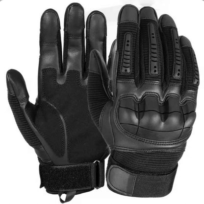 Schutz-Vollfingerhandschuhe Unzerstörbar Taktisch Schwarz - Norvielle