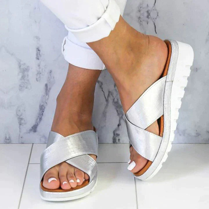 Norvielle Damen Orthopädische Sandalen Komfortabel