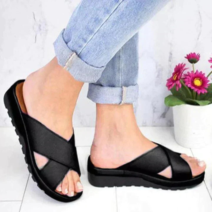 Norvielle Damen Orthopädische Sandalen Komfortabel