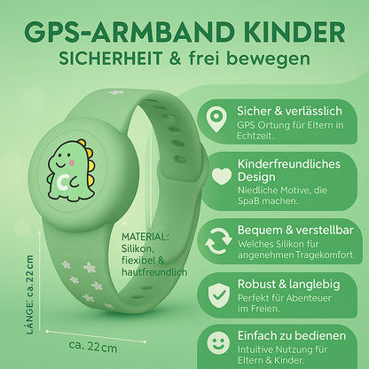 Kinder GPS Armband Silikon Standortüberwachung