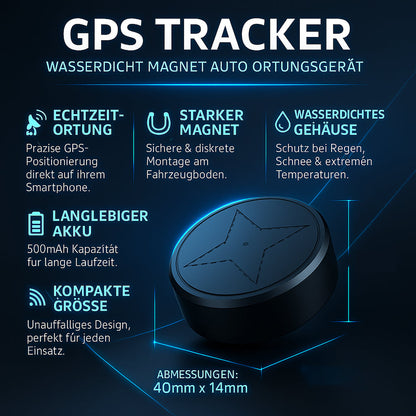 GPS Auto-Tracker Wasserdicht Magnetisch