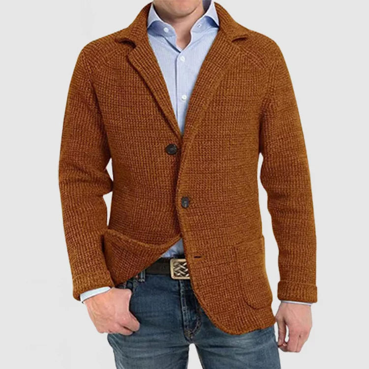 Herren Strickblazer 2-Knopf-Modell