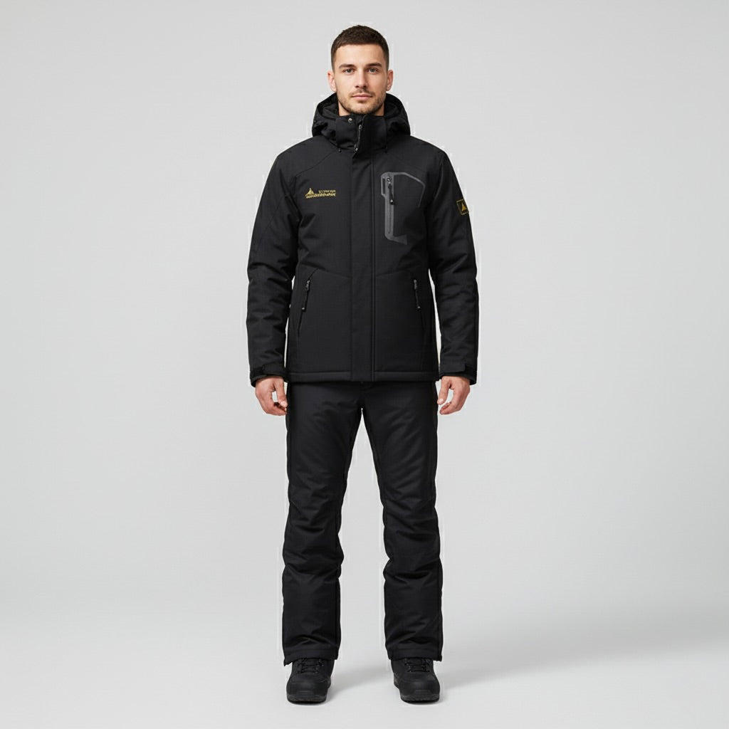Herren Skikombination Ski-Jacke Skihose Wasserdicht - Norvielle