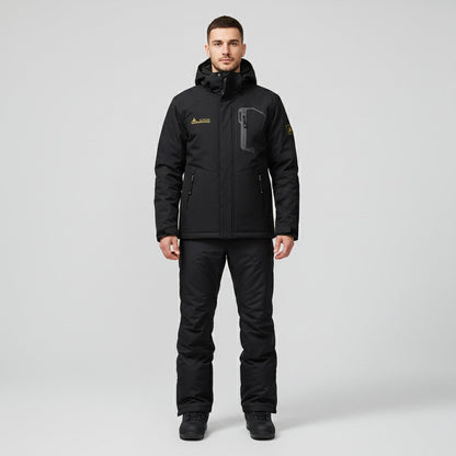 Herren Skikombination Ski-Jacke Skihose Wasserdicht - Norvielle