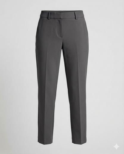 Damen Businesshose Elastisch Mittelhohe Taille