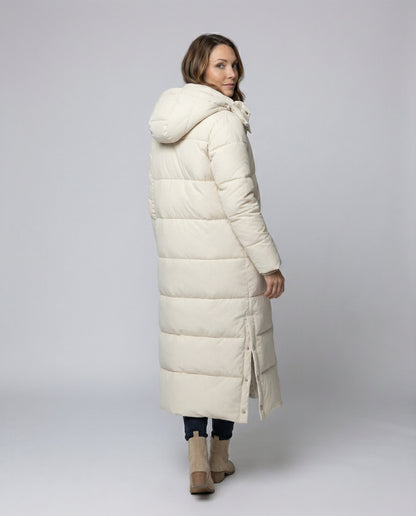 Damen Steppjacke Extra Lang