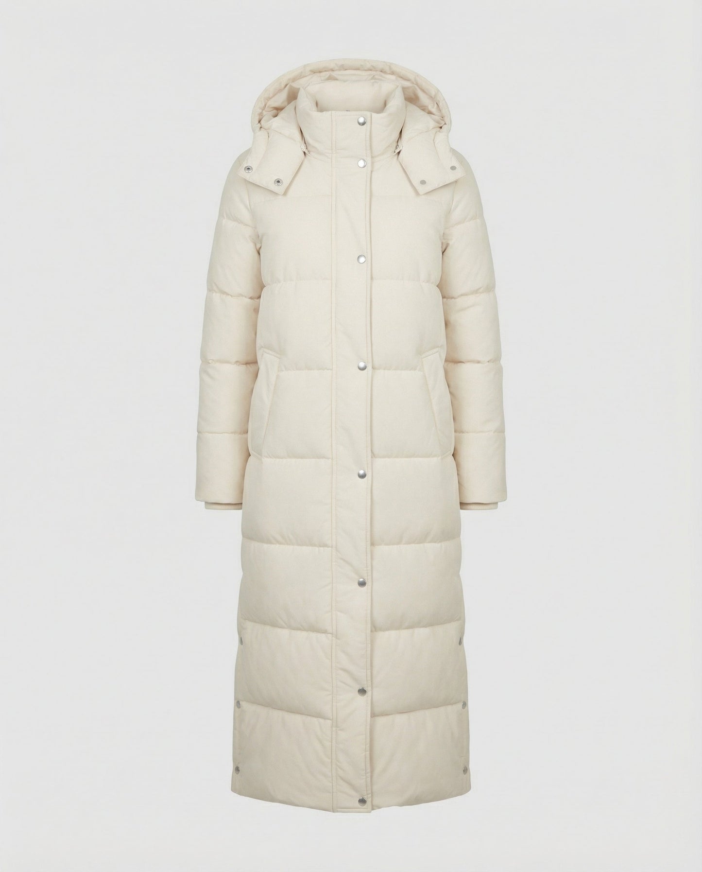 Damen Steppjacke Extra Lang