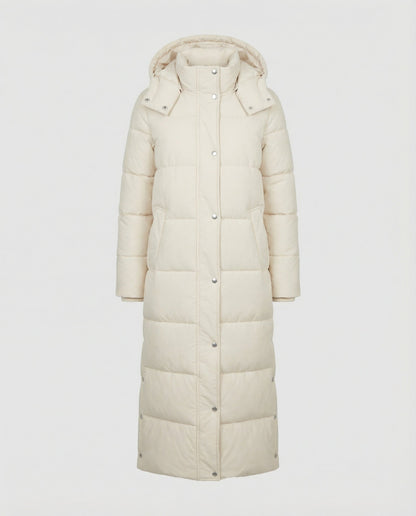 Damen Steppjacke Extra Lang