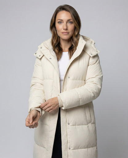 Damen Steppjacke Extra Lang