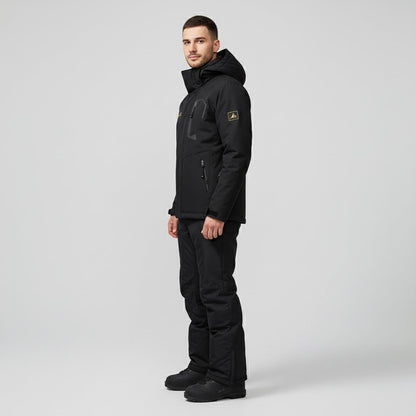 Herren Skikombination Ski-Jacke Skihose Wasserdicht