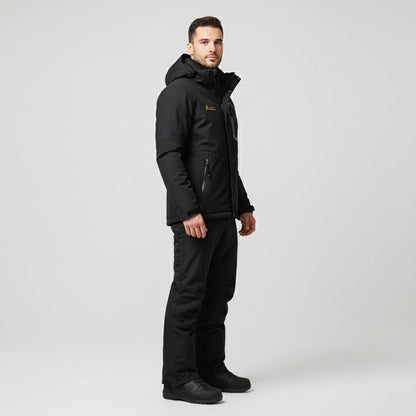 Herren Skikombination Ski-Jacke Skihose Wasserdicht