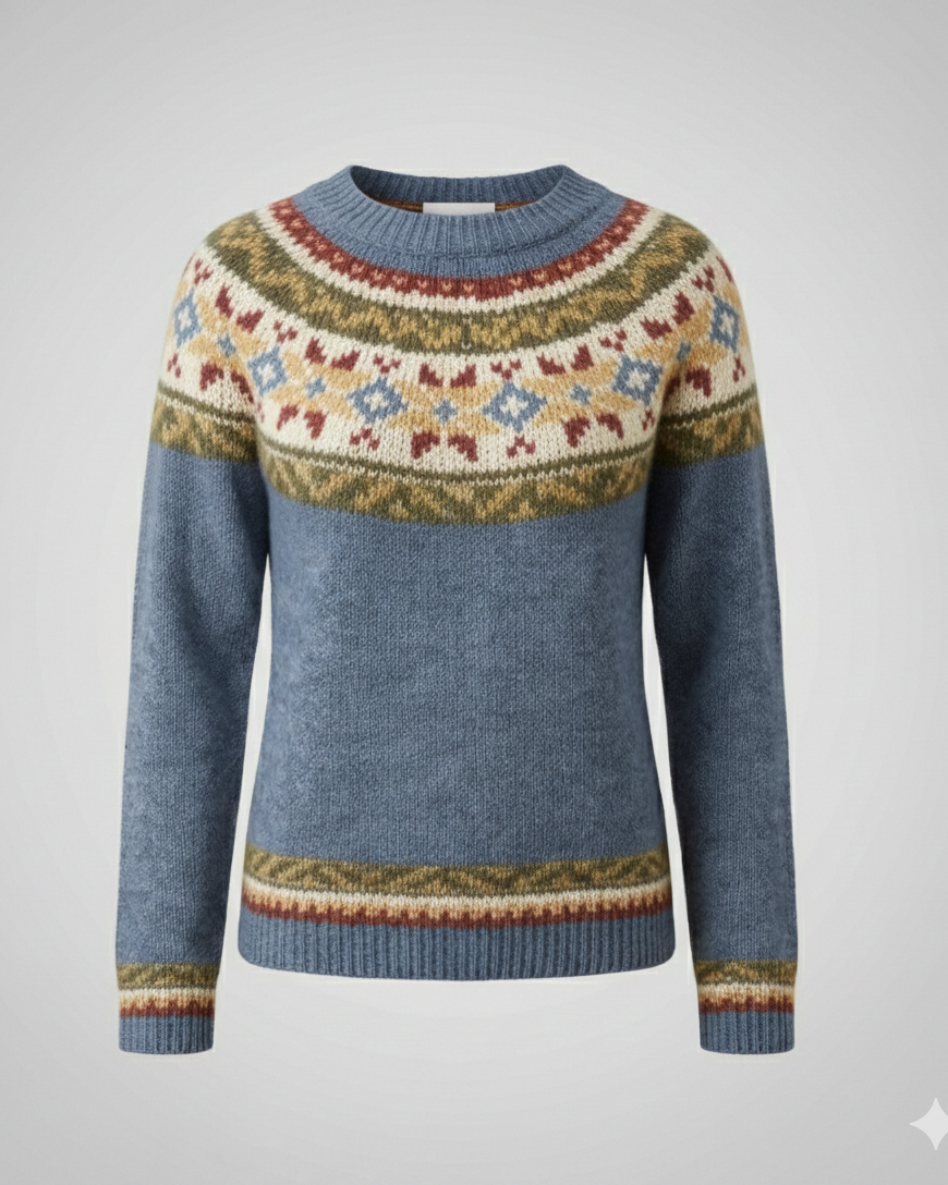 Damen Norwegerpullover Stilvoll