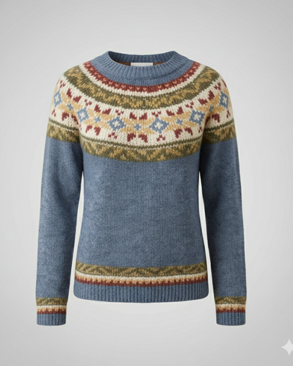 Damen Norwegerpullover Stilvoll