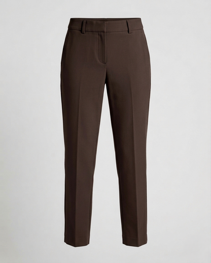 Damen Businesshose Elastisch Mittelhohe Taille
