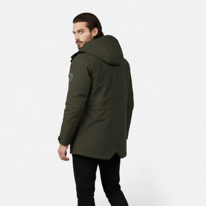 Herren Windbreaker Jacke Leicht Kapuze