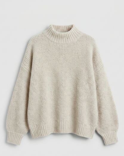 Damen Oversize Pullover Flauschig