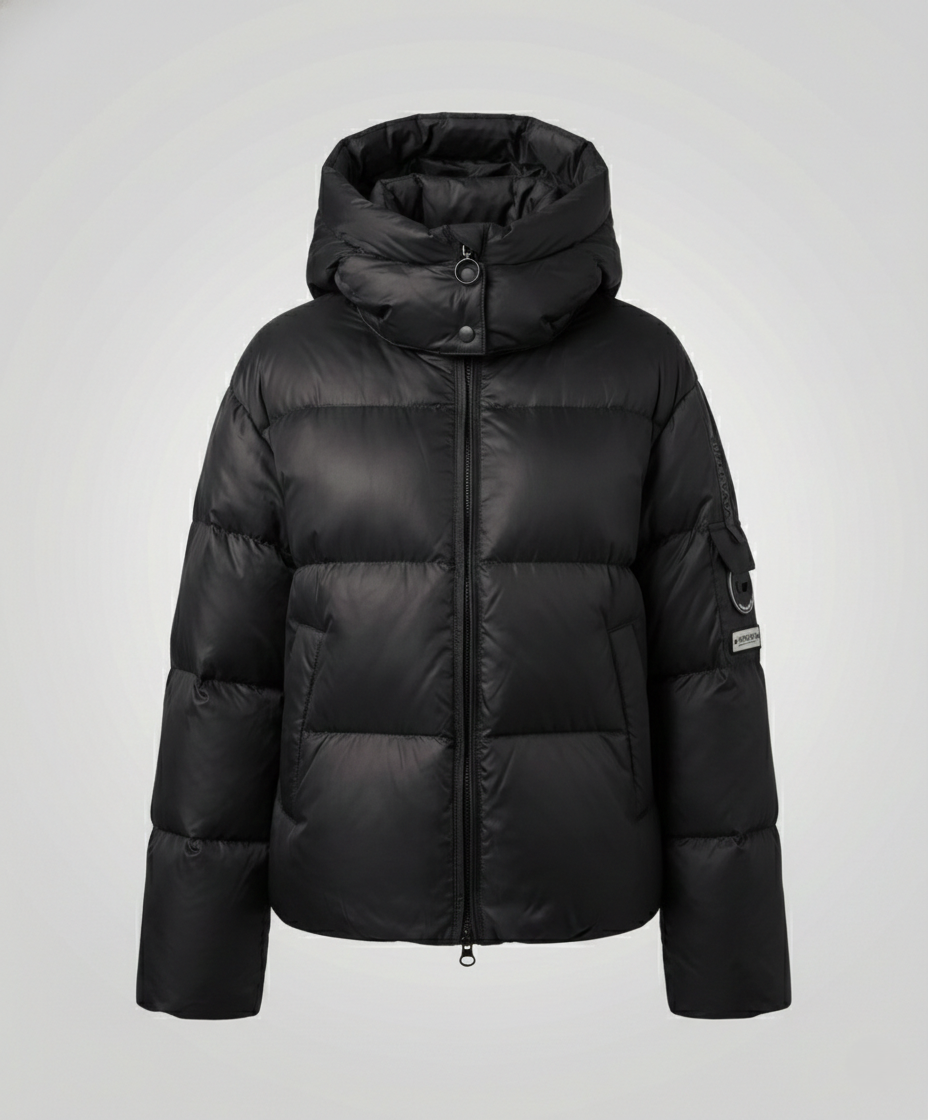 Damen Federdaunen Parka