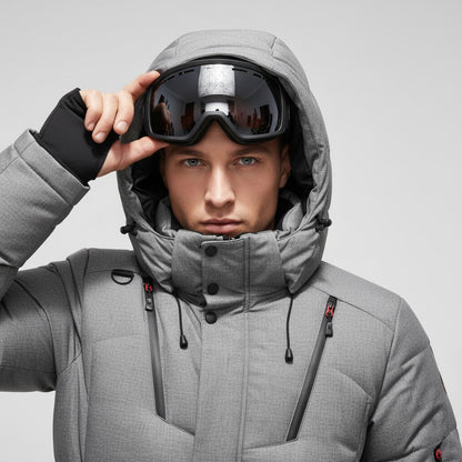 Herren Ski-Kombi Jacke Hose Wasserdicht