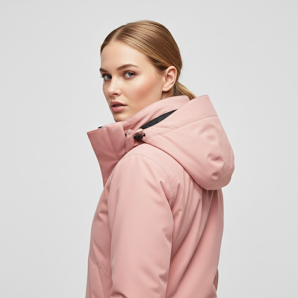Damen Skianzug Kapuze Jacke Hose Zweiteiler