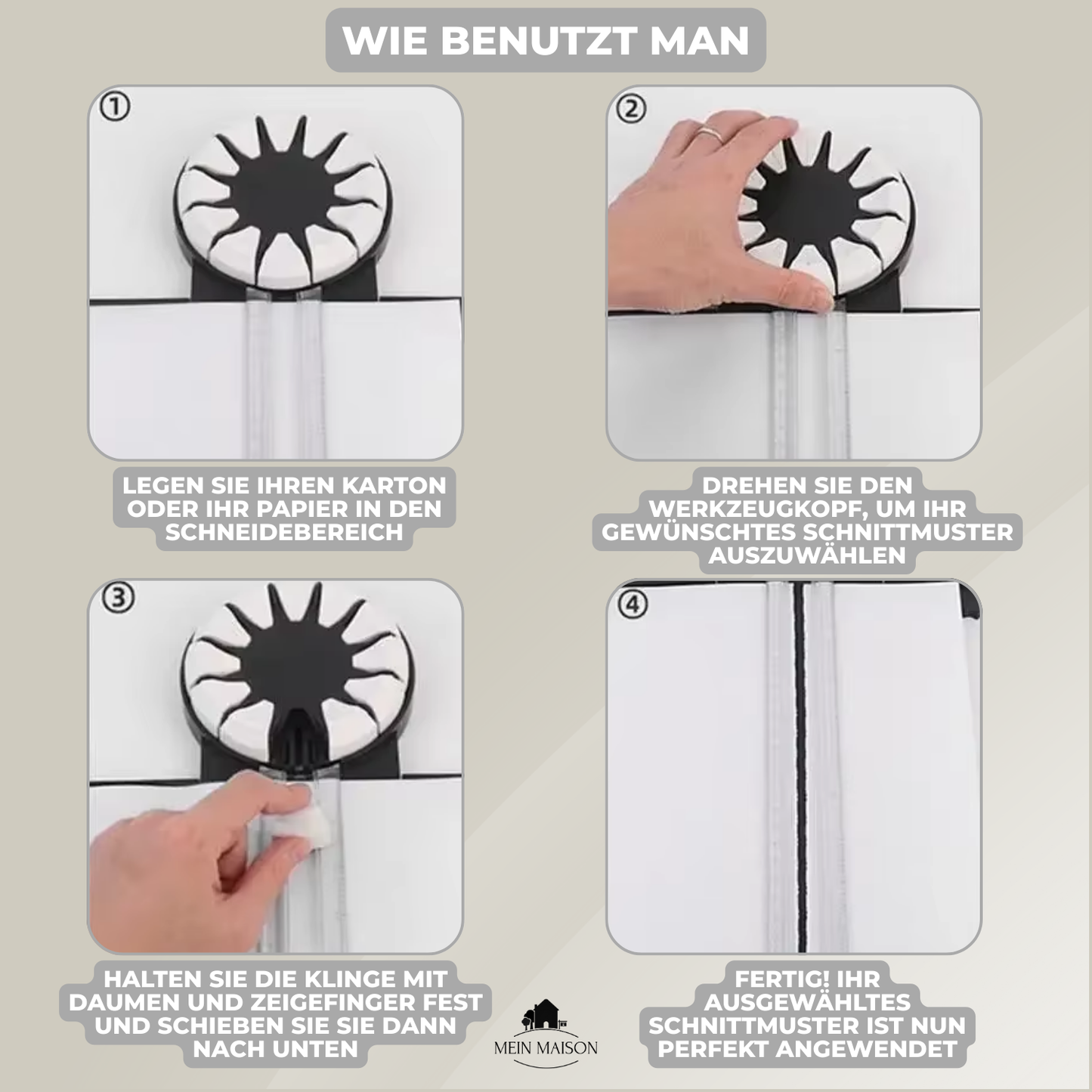 Präzisionsschneider 12-in-1 Multifunktionswerkzeug