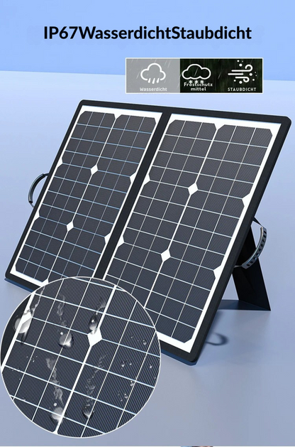 SolaraX Faltbares Solarpanel 1000W mit Mppt und USB