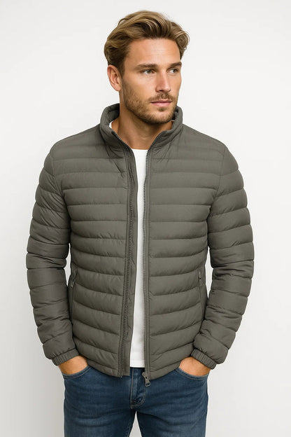 Herrenjacke Steppjacke Leicht Mit Reißverschluss