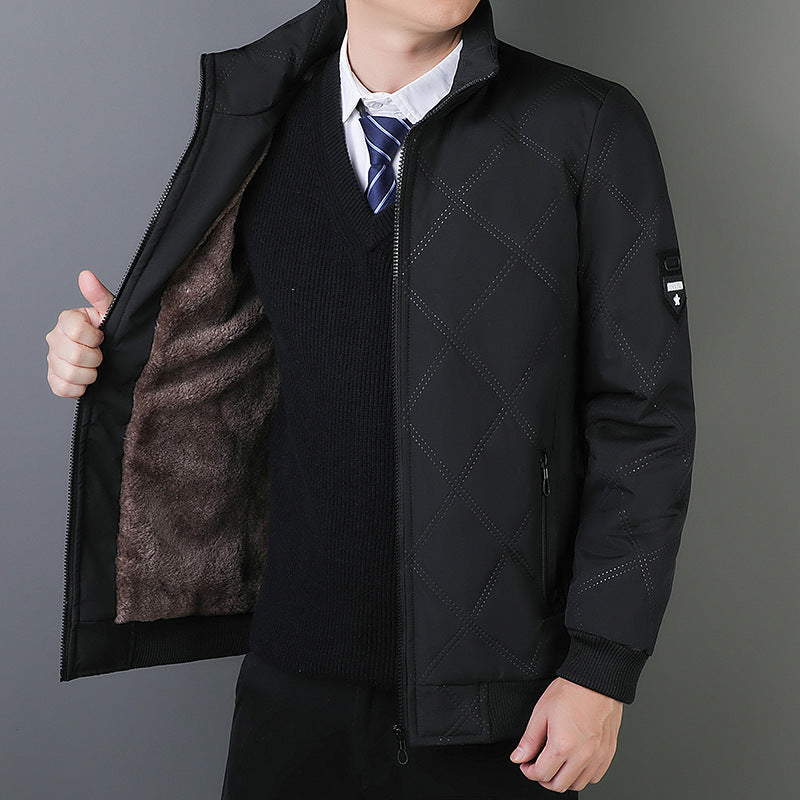 Damen Steppjacke Reißverschluss Elegante
