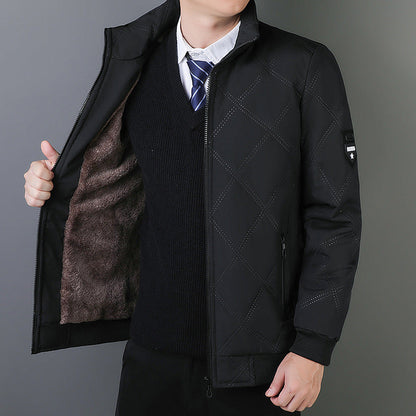 Damen Steppjacke Reißverschluss Elegante