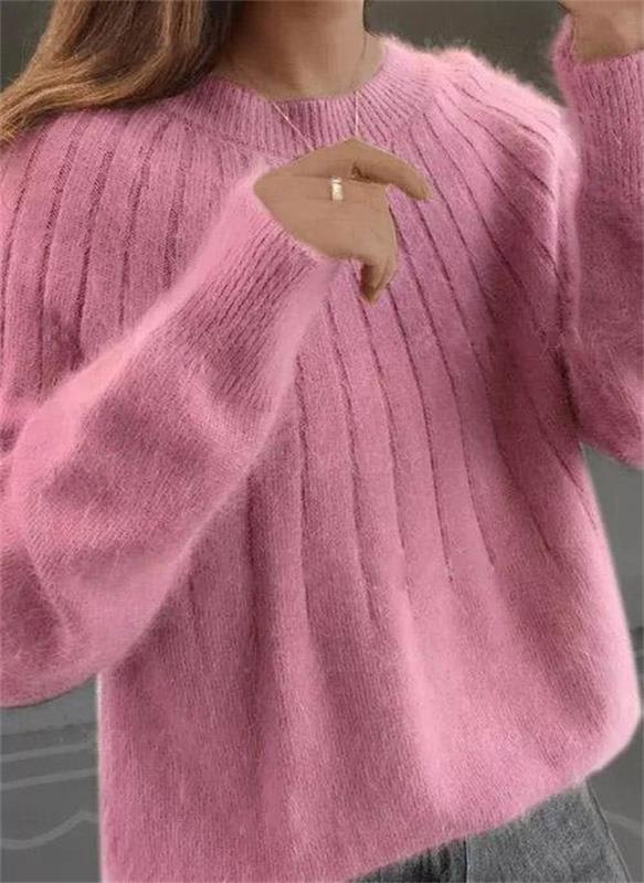 Damen Pullover Kurz Elegant