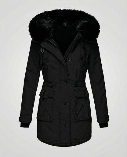 Damen Winterjacke Wasserdicht mit Kapuze