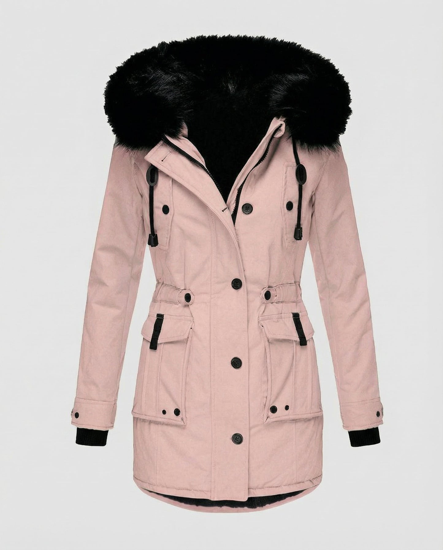 Damen Winterjacke Wasserdicht mit Kapuze