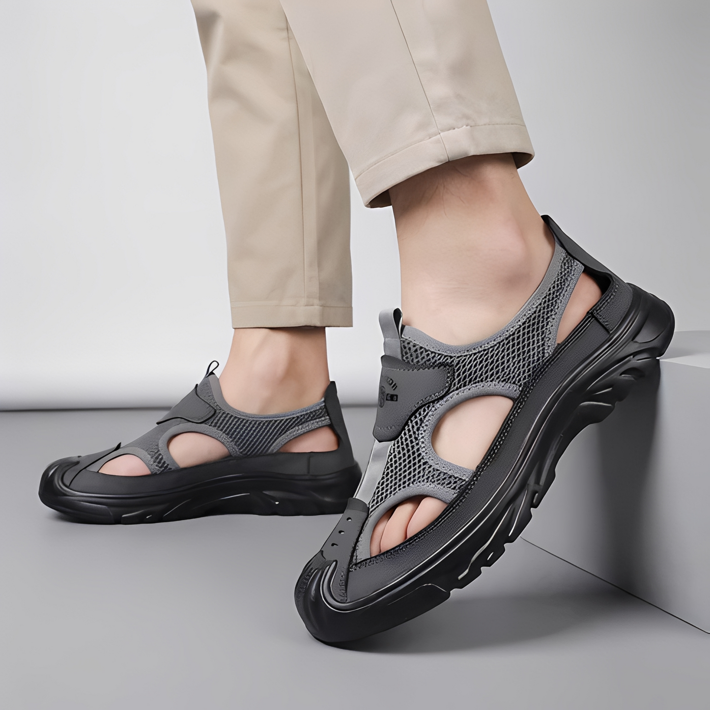 Aurello Herren Sneaker Atmungsaktives Mesh