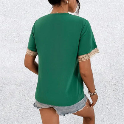 Elegantes Damen T-Shirt Weiß