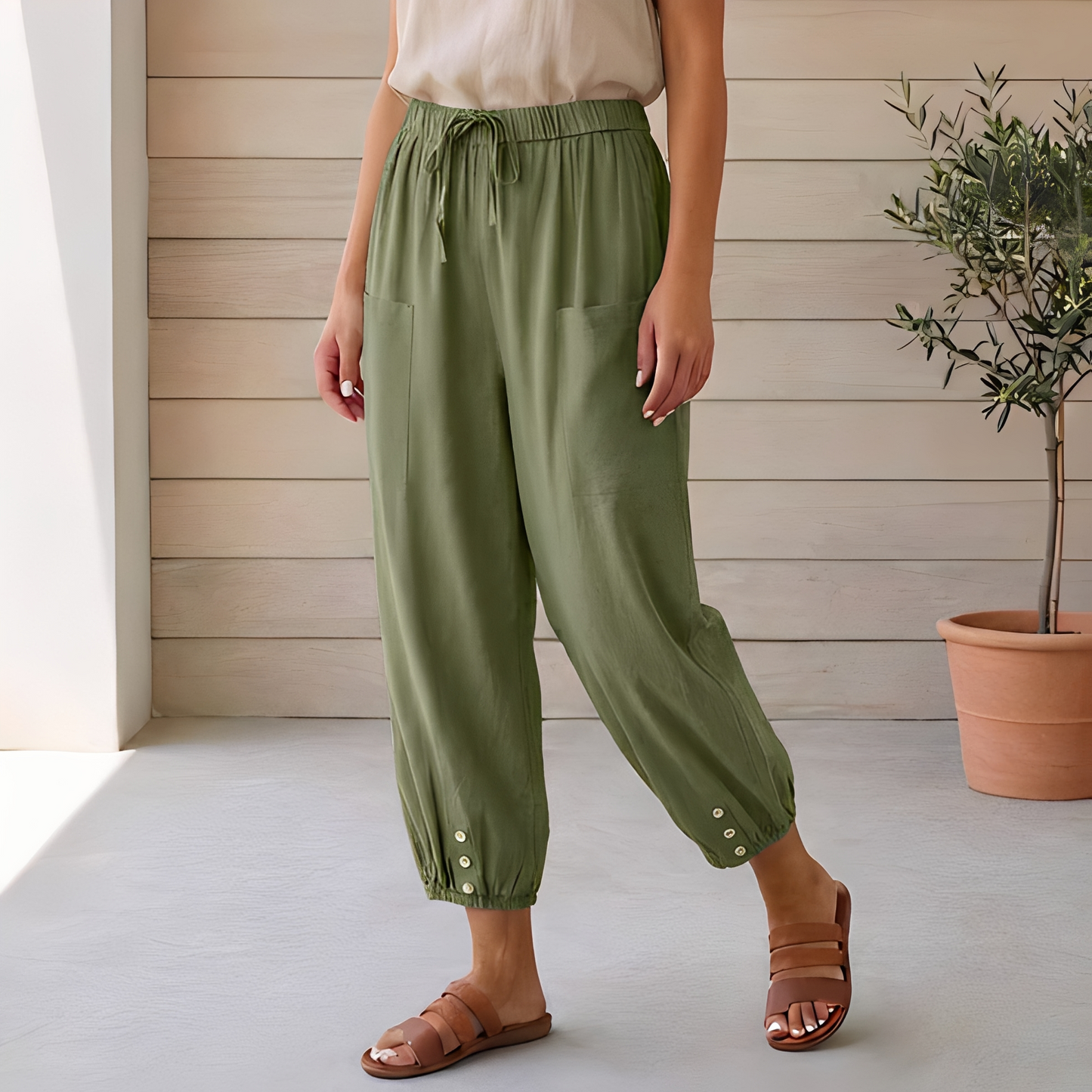 Damenhose Komfort Hose Stil