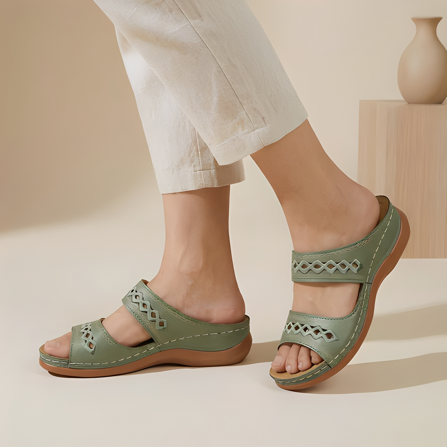 Damen Sommerschuhe Riemen Schuhe Bequem