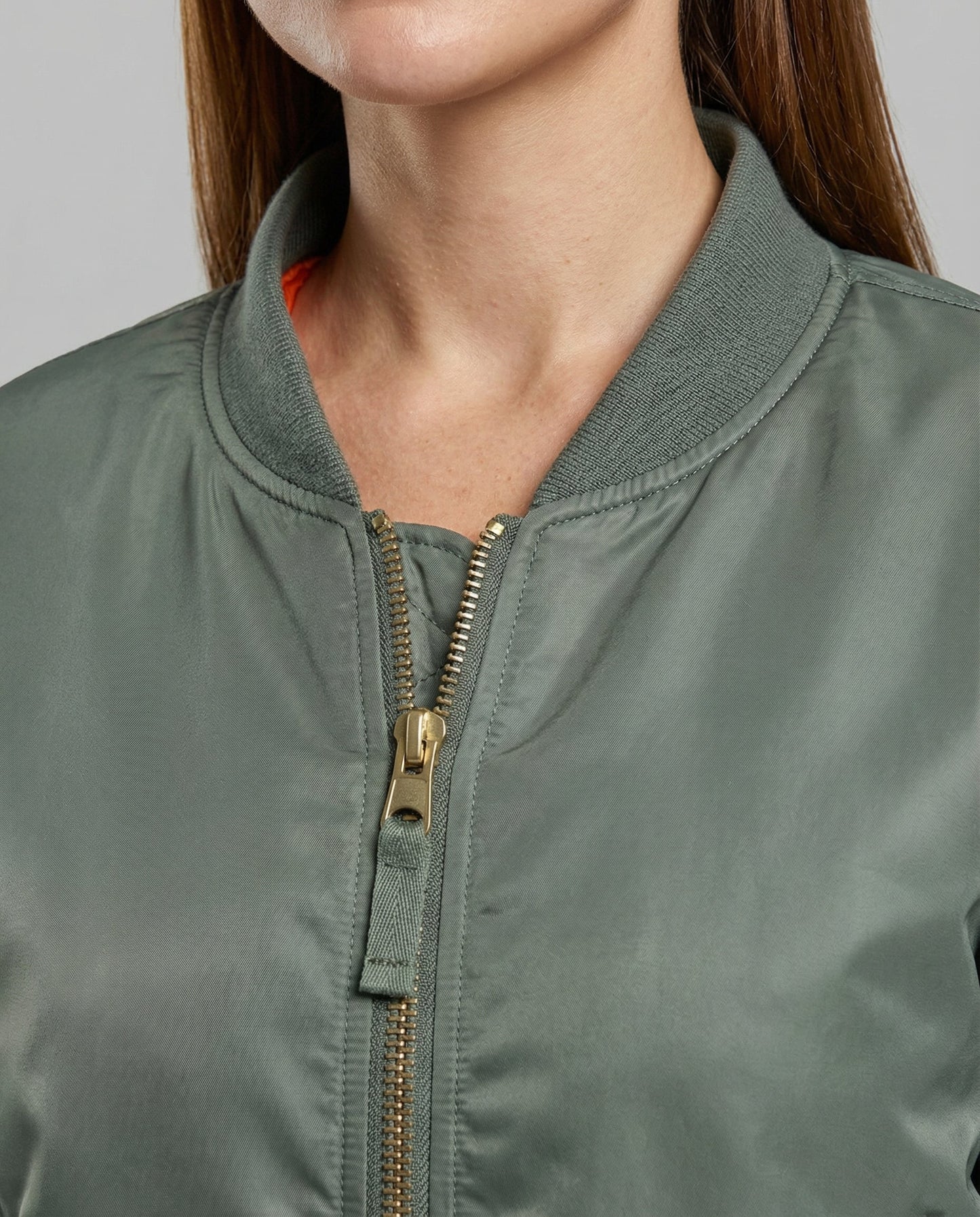 Damen Klassische Bomberjacke