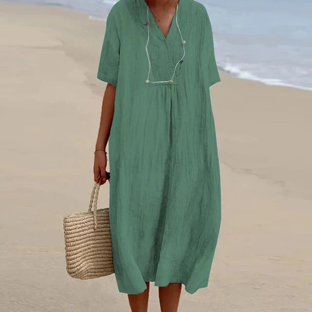 Frida Damen Boho Kleid Auffällig