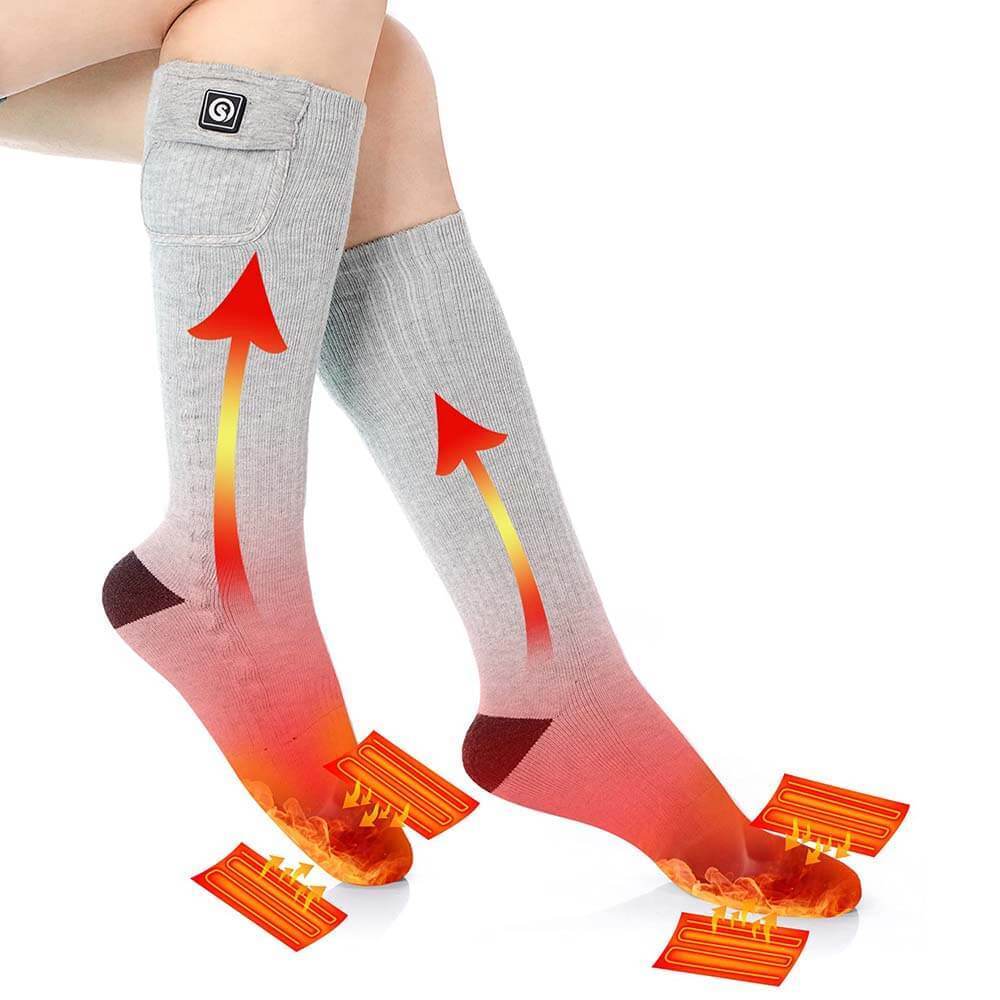 Batteriebetriebene Heizsocken Unisex Wärmesocken