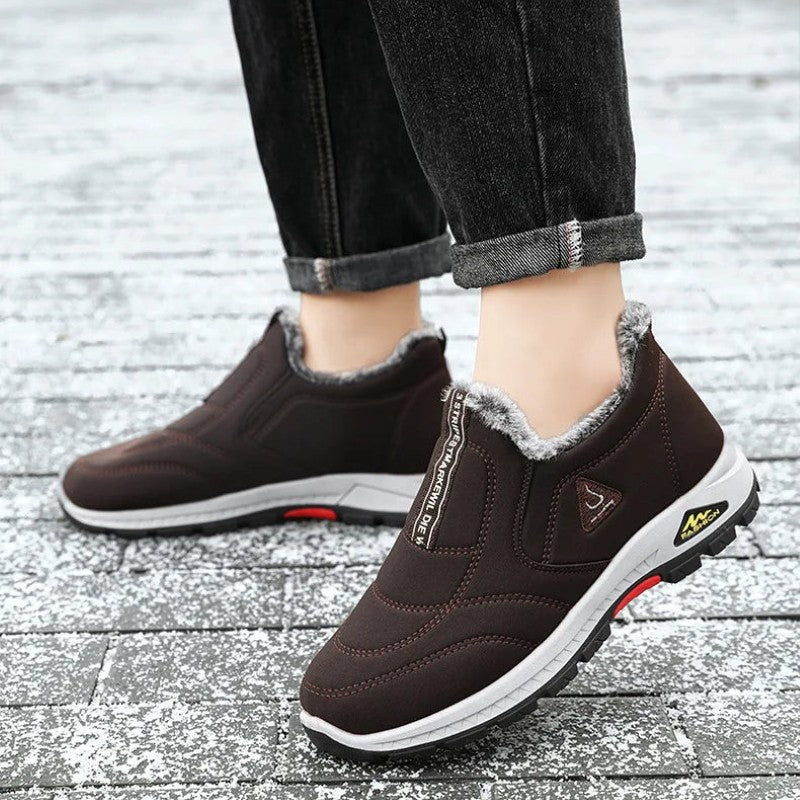 Damen Sneaker Rutschfeste Fleece-Sohle
