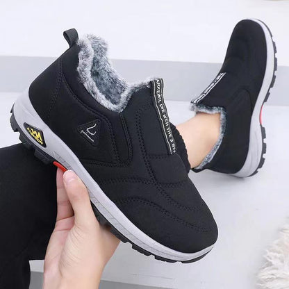 Damen Sneaker Rutschfeste Fleece-Sohle