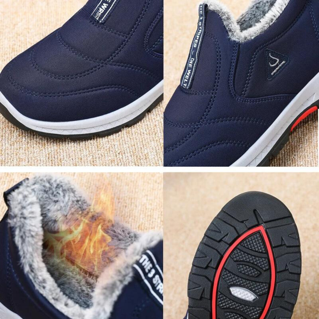 Damen Sneaker Rutschfeste Fleece-Sohle