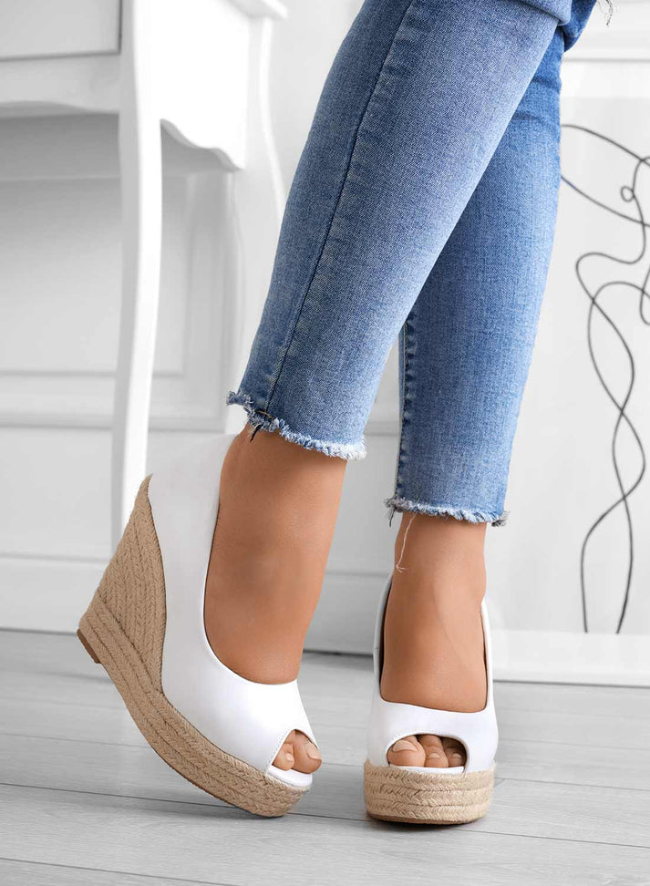 Norvielle Damen Rutschfeste Keilabsatzschuhe Wildleder