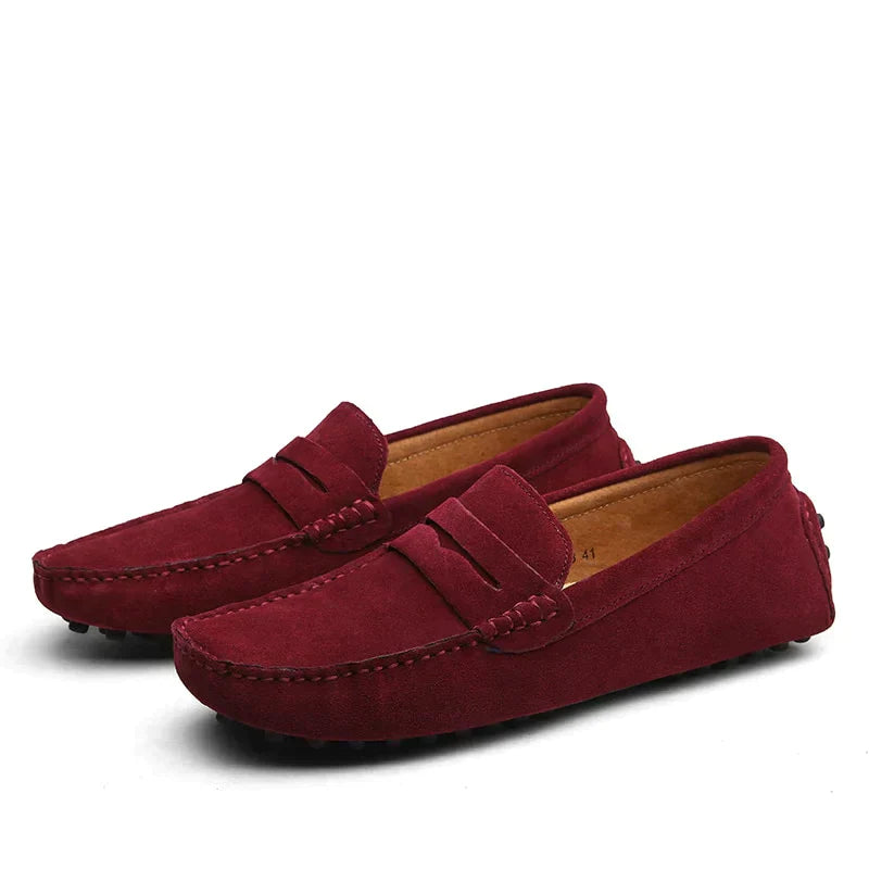 Leonardo Herren Schweden Slipper Italienischer Stil
