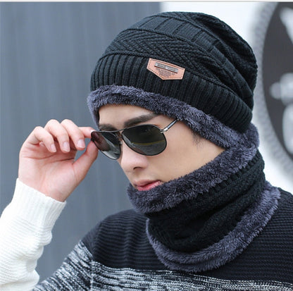 Unisex Wärme Mütze Thermo Strick Schutz