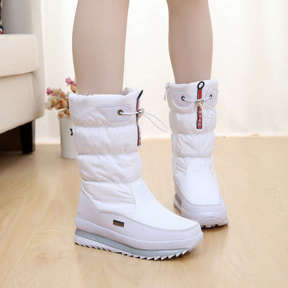 Norvielle Damen Winter Schneeschuhe Rutschfest Wasserdicht