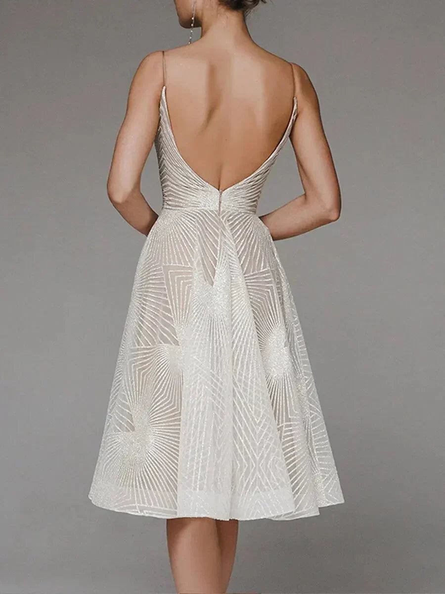 Elegantes Damen Midi-Kleid für Anlässe