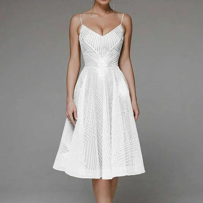 Elegantes Damen Midi-Kleid für Anlässe