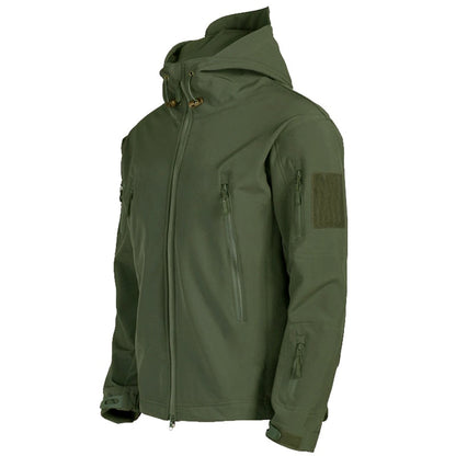 Herren Outdoor Jacke Wasserdicht Gerade Form